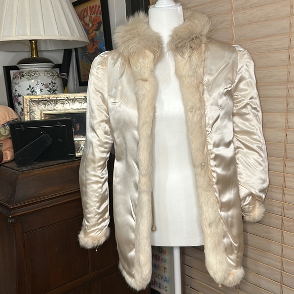 Lory’ Winter Rabbit Faux Fur Favorite Jacket Small - Picture 11 of 11